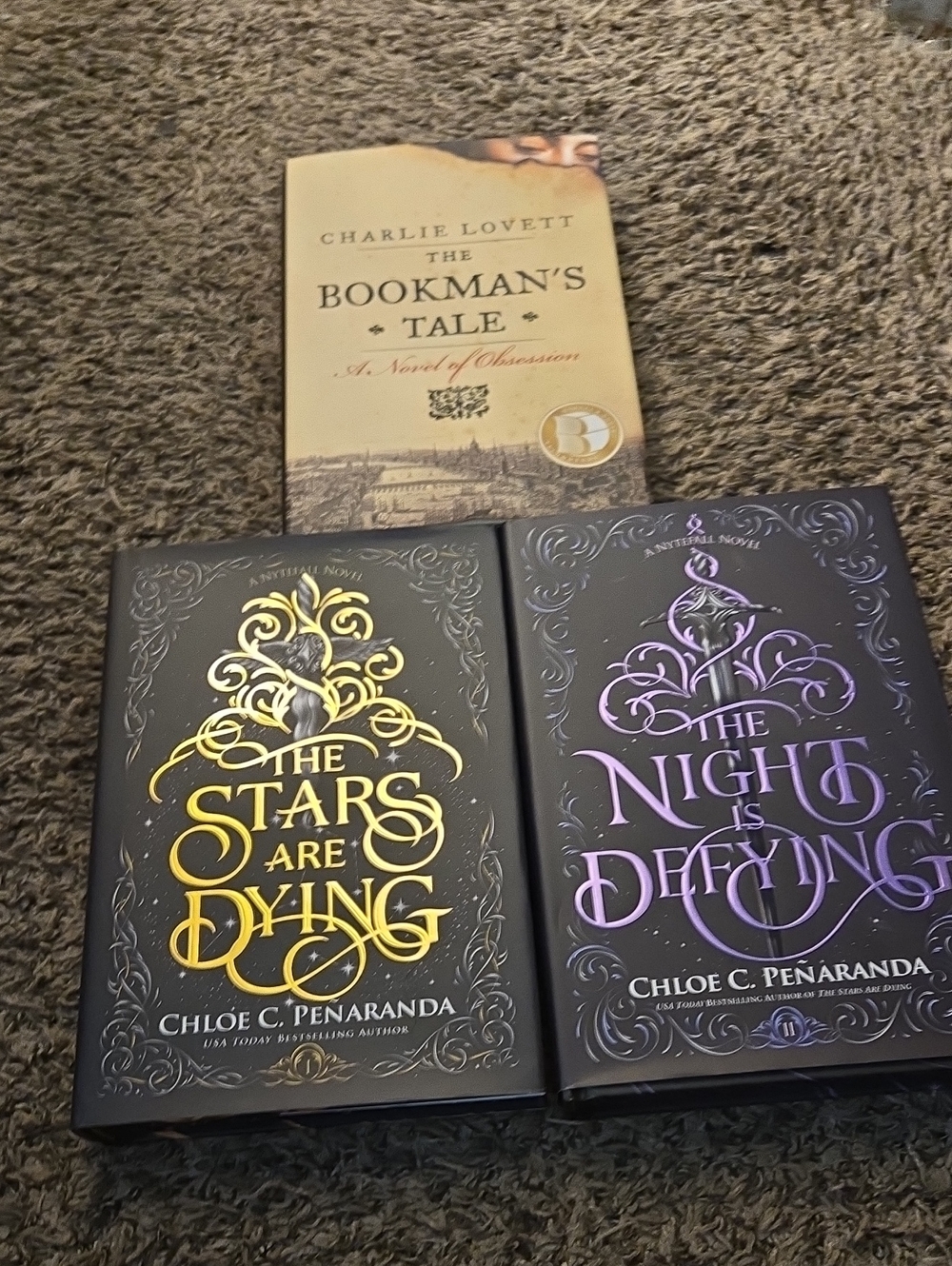 The Stars Are Dying ,the Night Is Defying And The Bookmans Tale Book